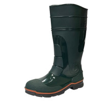 Сапоги ПВХ "Акватрек", КП, цв. тёмно-зелёный