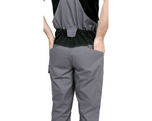 Костюм мужской рабочий летний "Гудзон" NEW с пк серый-черный